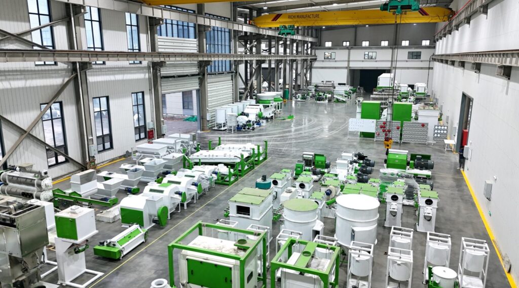 Pellet equipment manufacturing workshop prepared for a quality audit